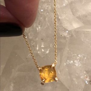 18k gold David Yurman Chatelaine necklace